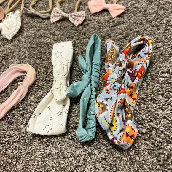 Box of baby girl bows